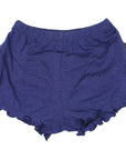 Cotton Modal Frill Short Navy