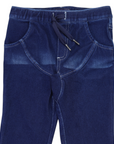 Denim Drawstring Pant Dark