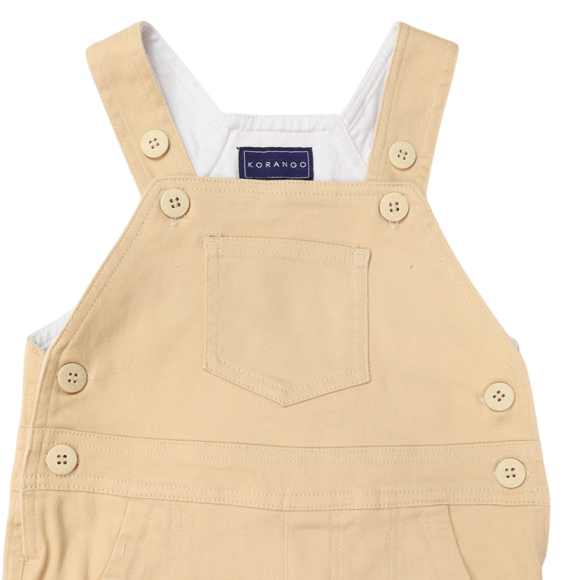 Stretch Twill Overall Sand