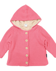 Lined Knit Jacket Tea Rose