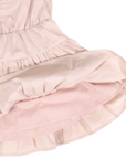 Tiered Cotton Lawn Dress Dusty Pink