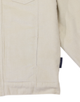 Sherpa Lined Cord Jacket Beige