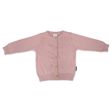 Knit Cardigan Dust Pink