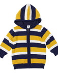 Lined Knit Zip Jacket