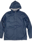 Raincoat plain Navy Adult
