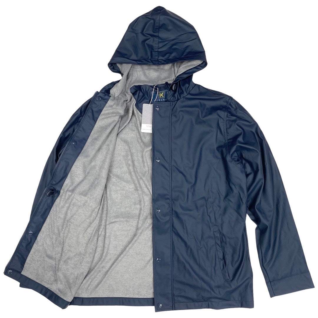 Raincoat plain Navy Adult