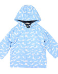 Shark Colour Change Raincoat Blue