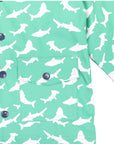 Shark Colour Change Raincoat Green