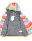 Striped Raincoat Rainbow Stripe