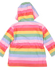 Striped Raincoat Rainbow Stripe