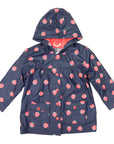 Strawberry Raincoat Navy