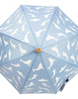 Colour Change Shark Umbrella Blue