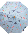 Colour Change Shark Umbrella Blue