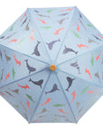 Colour Change Shark Umbrella Blue