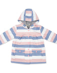 Pink Stripe Raincoat