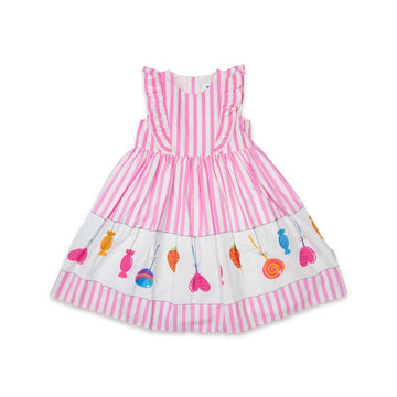 Sweet Things Frill Dress Pink