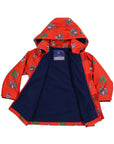 Knights and Dragons Raincoat Red