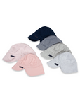 Cotton Legionnaires Sun Hat Navy Stripe