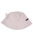 Cotton Sun Hat Dusty Pink Stripe
