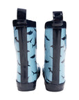 Shark Print Gumboot Blue