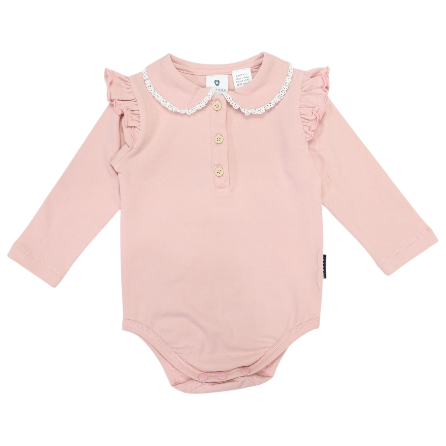 Collared Bodysuit Pink