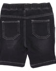 Denim Knit Short Charcoal