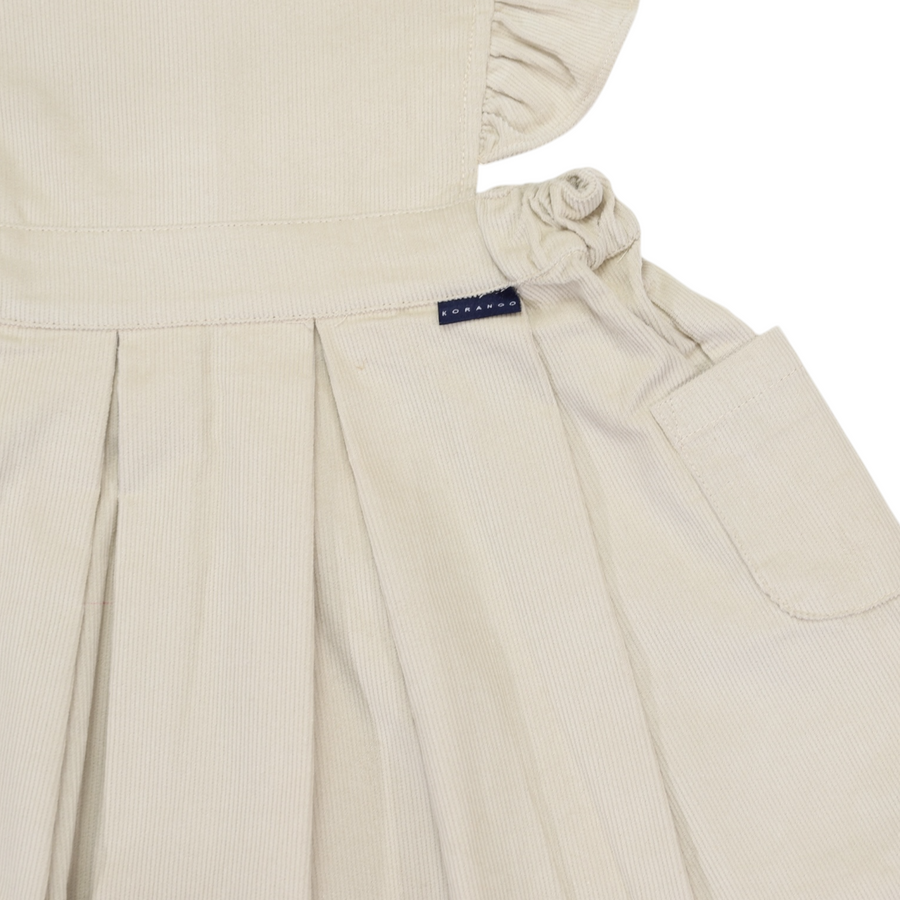 Cord Dress Beige