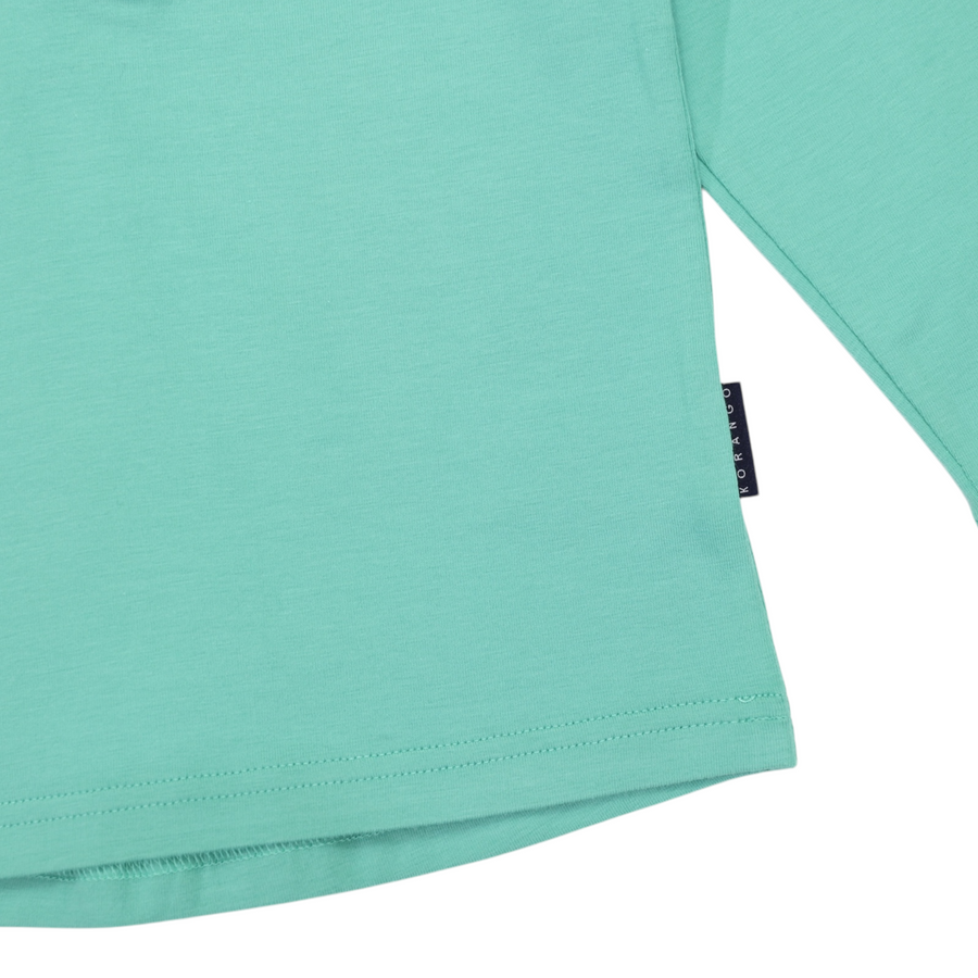 Essential Henley Tee Green