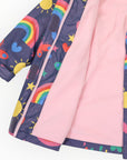 Spring Rainbow Raincoat Navy