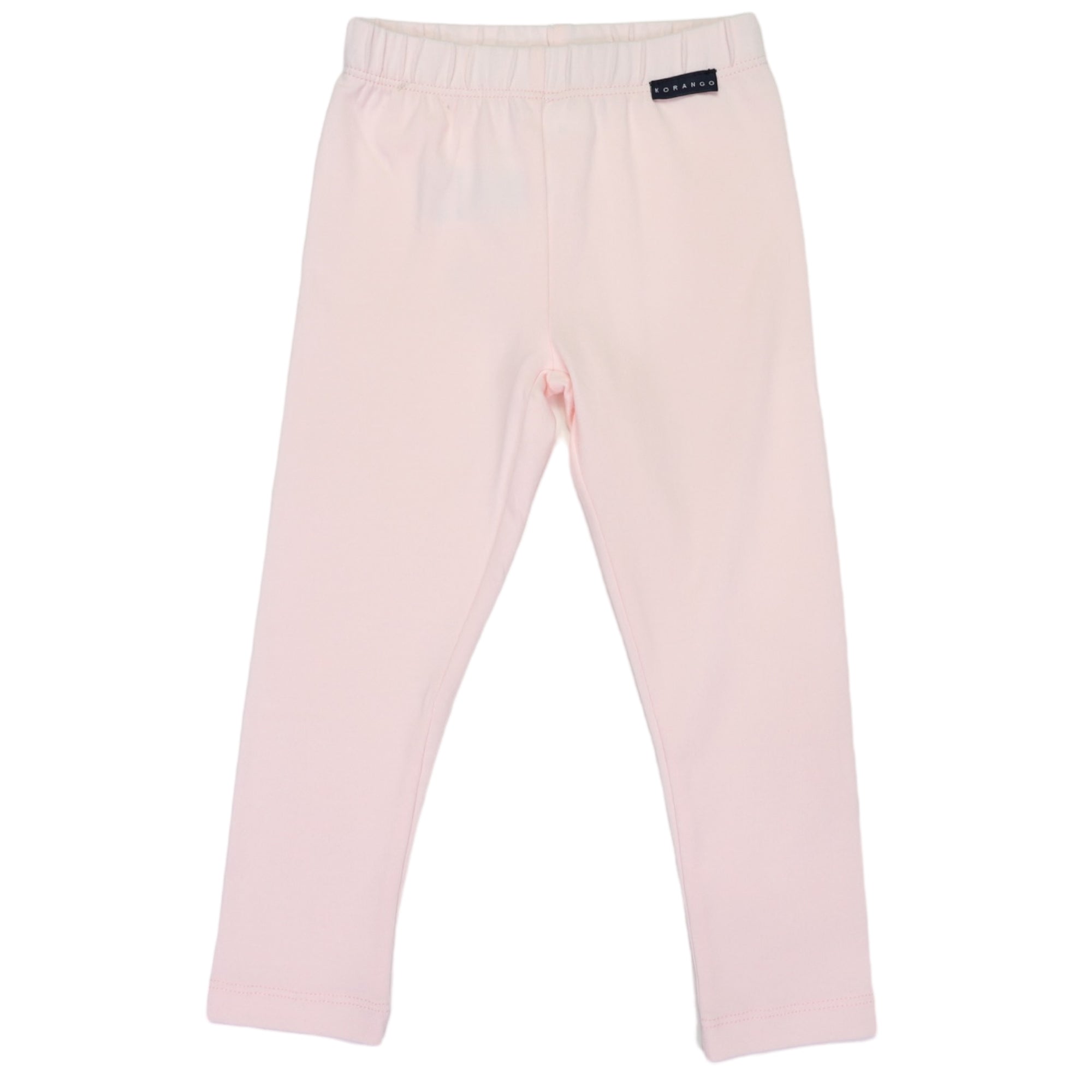 Cotton Stretch Legging with Badge Light Pink