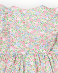 Smocked Floral Dress