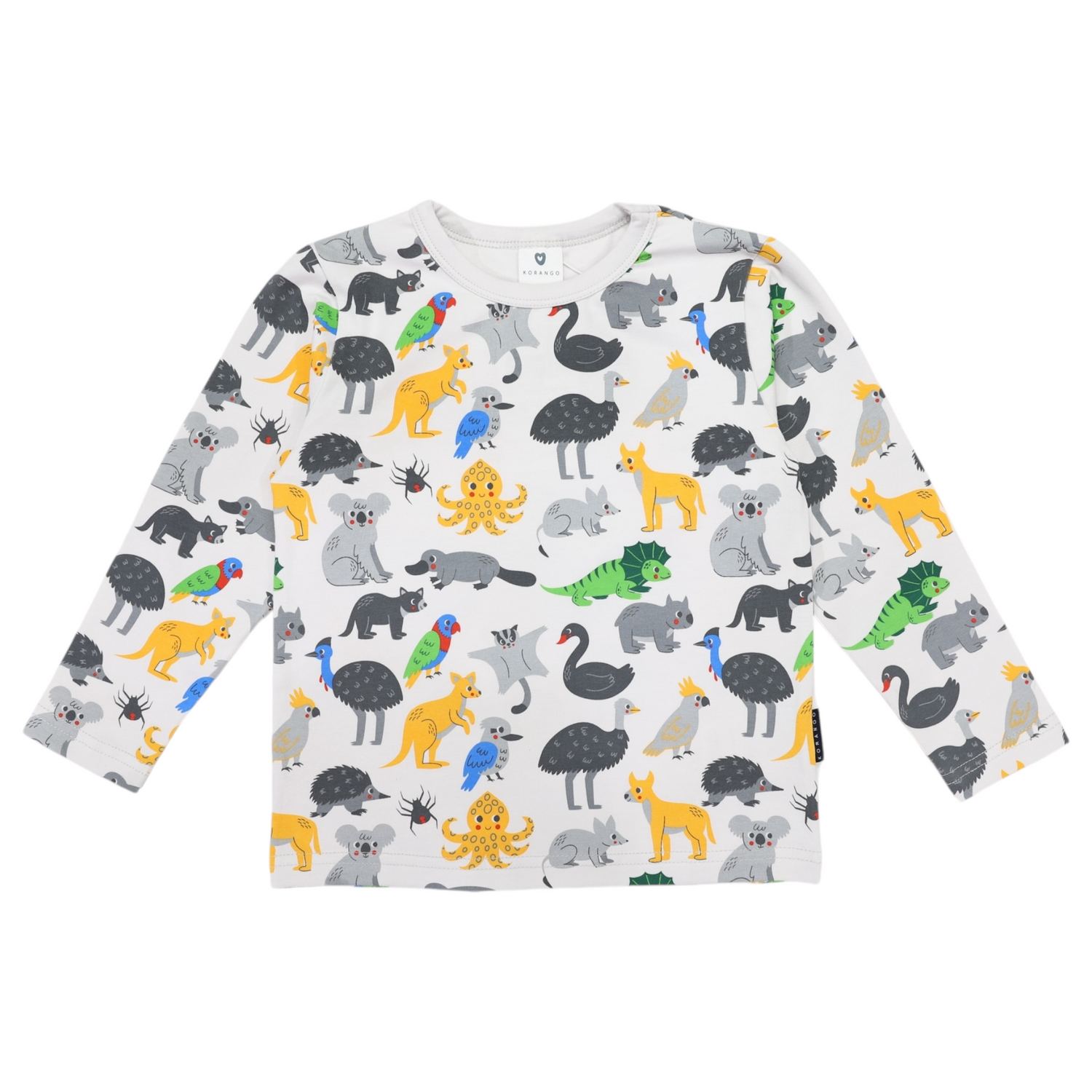 Australian Animal Tee Grey