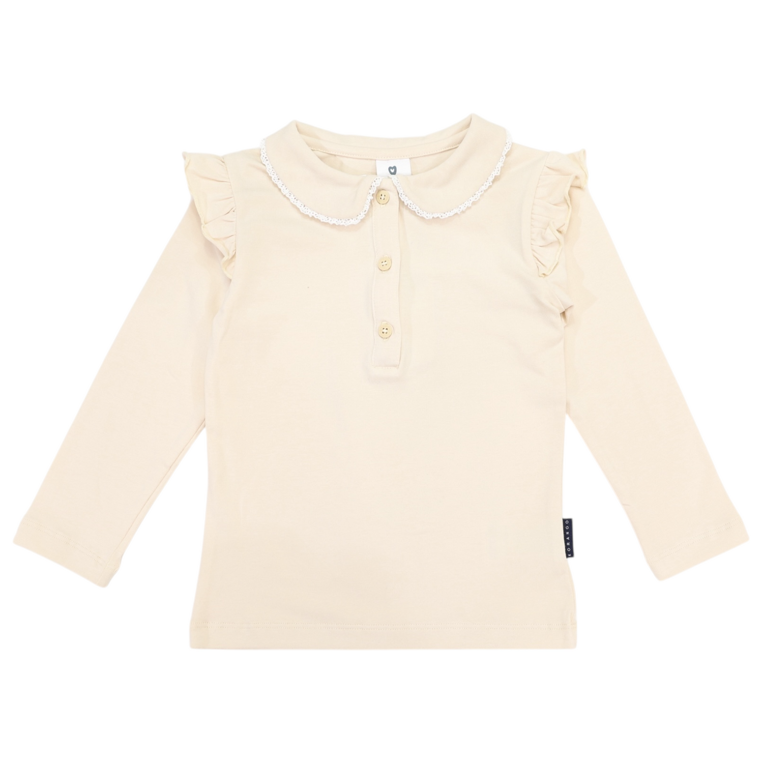 Collared Tee Beige