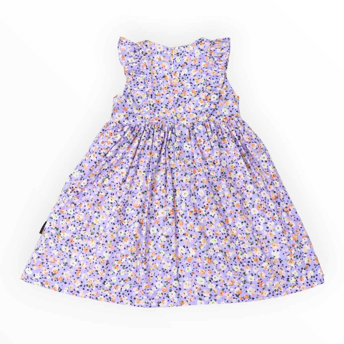 Floral Smocked Dress Lilac
