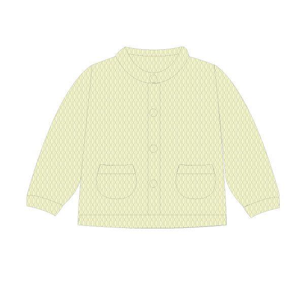 Cable Knit Cardigan Beige
