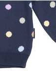Polkadot Sweater Navy