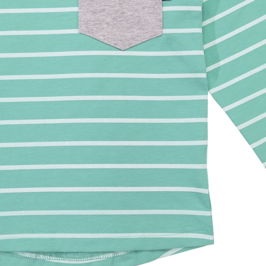 Hooded Tee Green