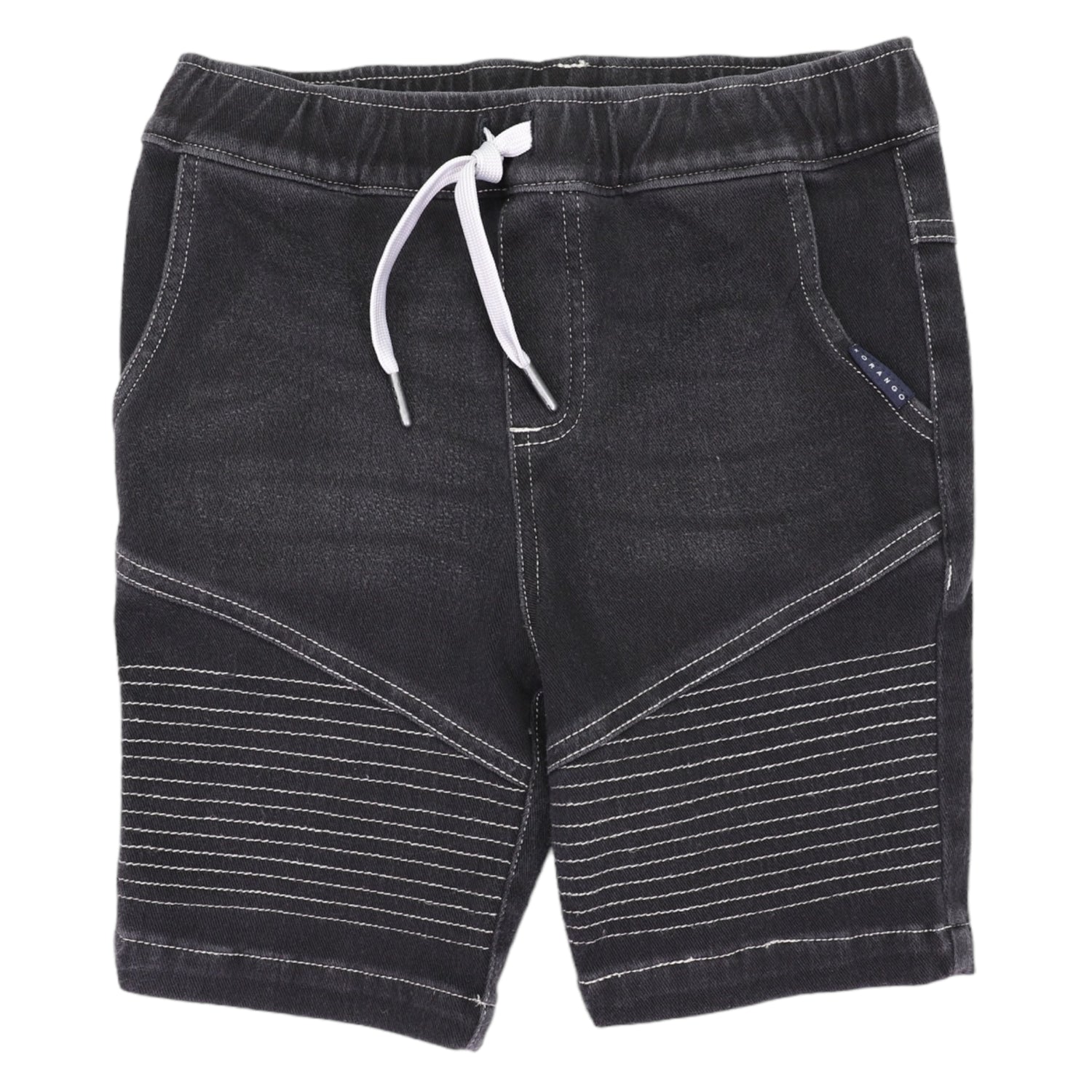 Denim Knit Short Charcoal