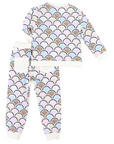 Arch Print Pyjamas  Blue