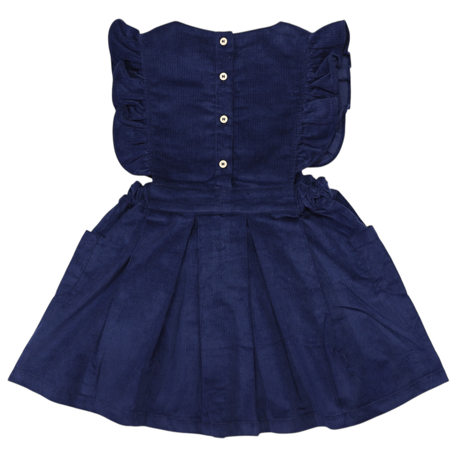 Cord Dress Navy