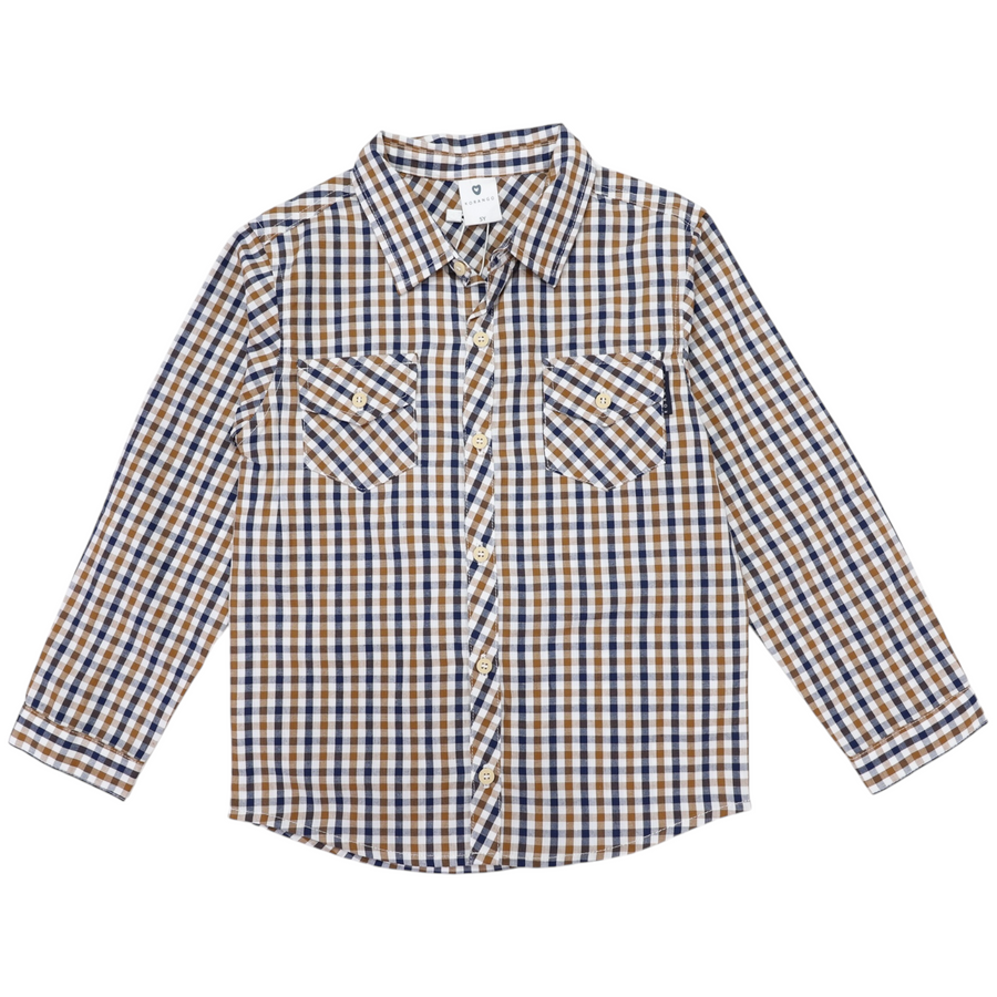 Check Shirt Beige