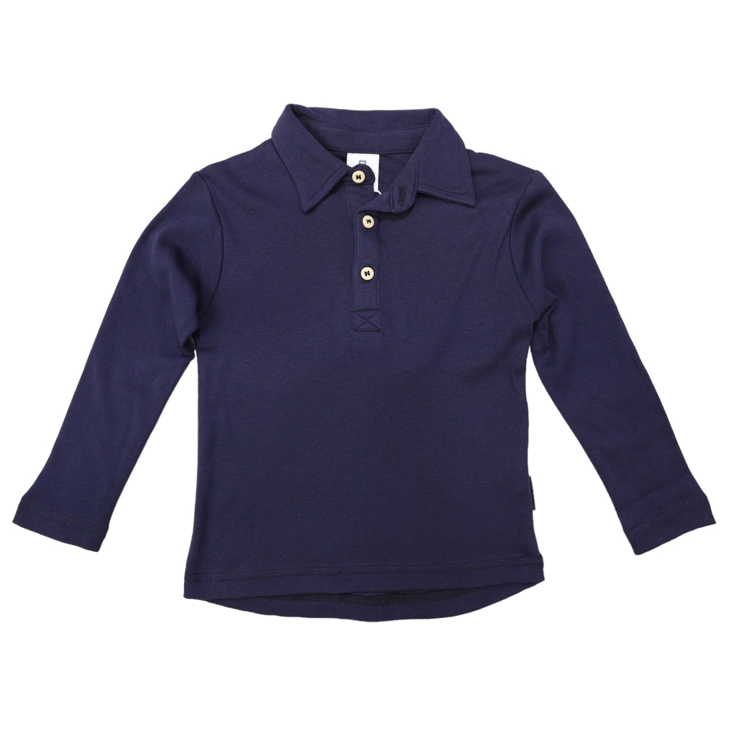 Cotton/Modal Polo Navy