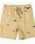 Emb. Short Sand