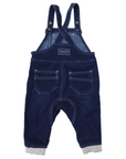 Stretch Denim Overall Pigment Wash