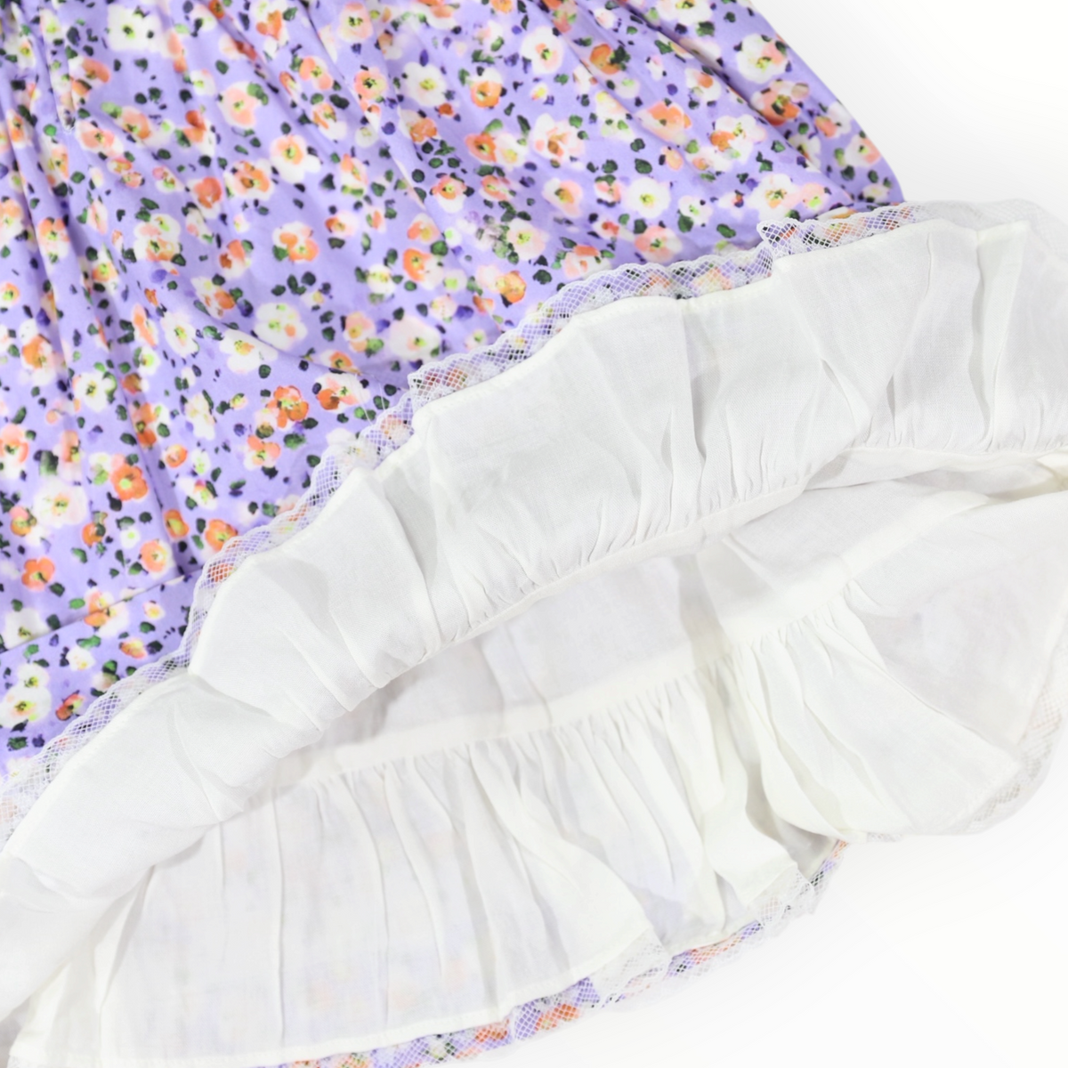 Floral Smocked Dress Lilac