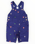 Emb. Overall Navy