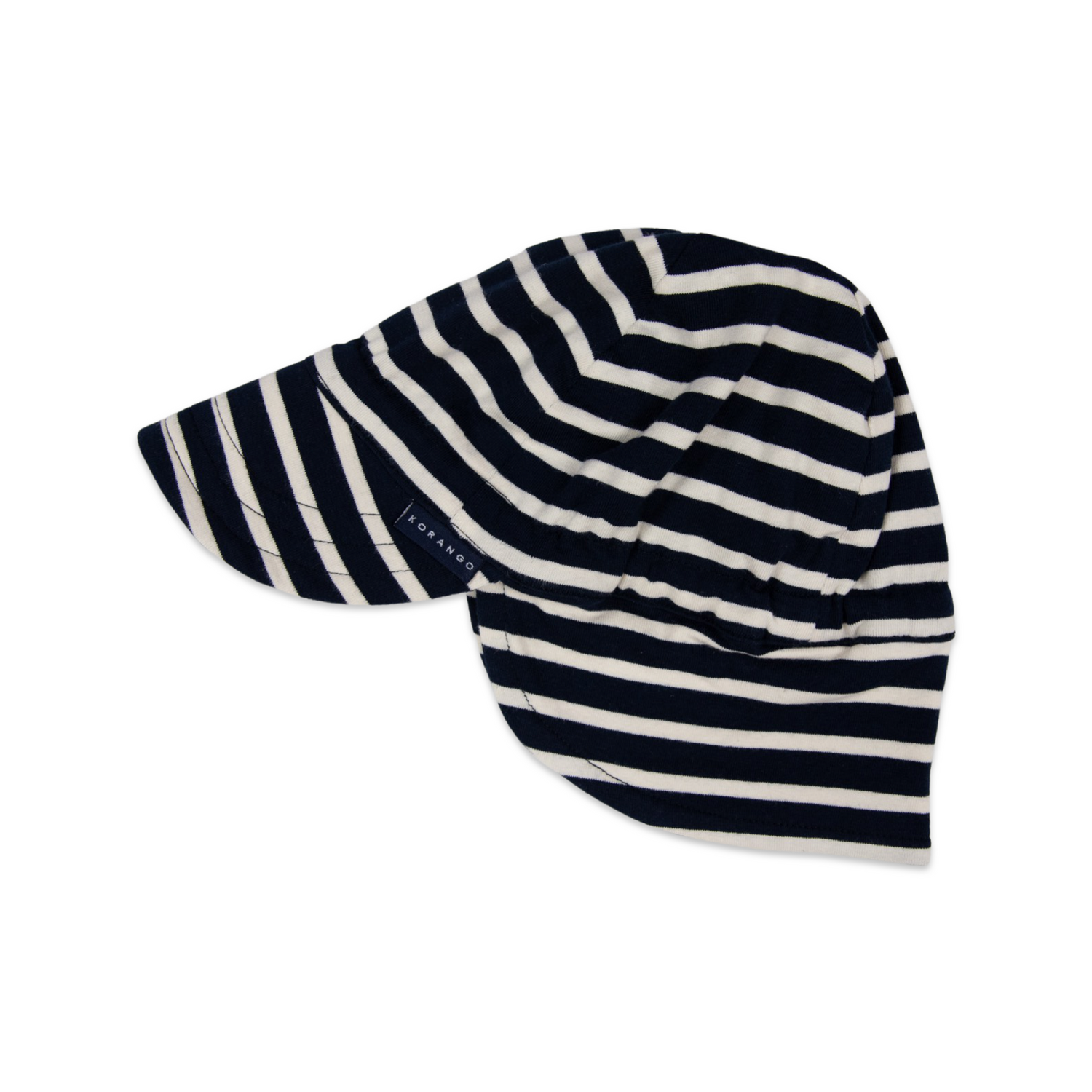 Striped Legionnaires Hat Navy