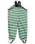 Stripe Colour Change Waterproof Overall Green