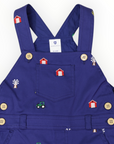 Emb. Overall Navy