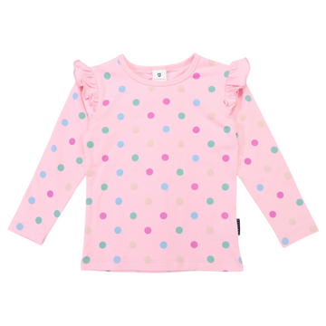 Polkadot Tee Pink